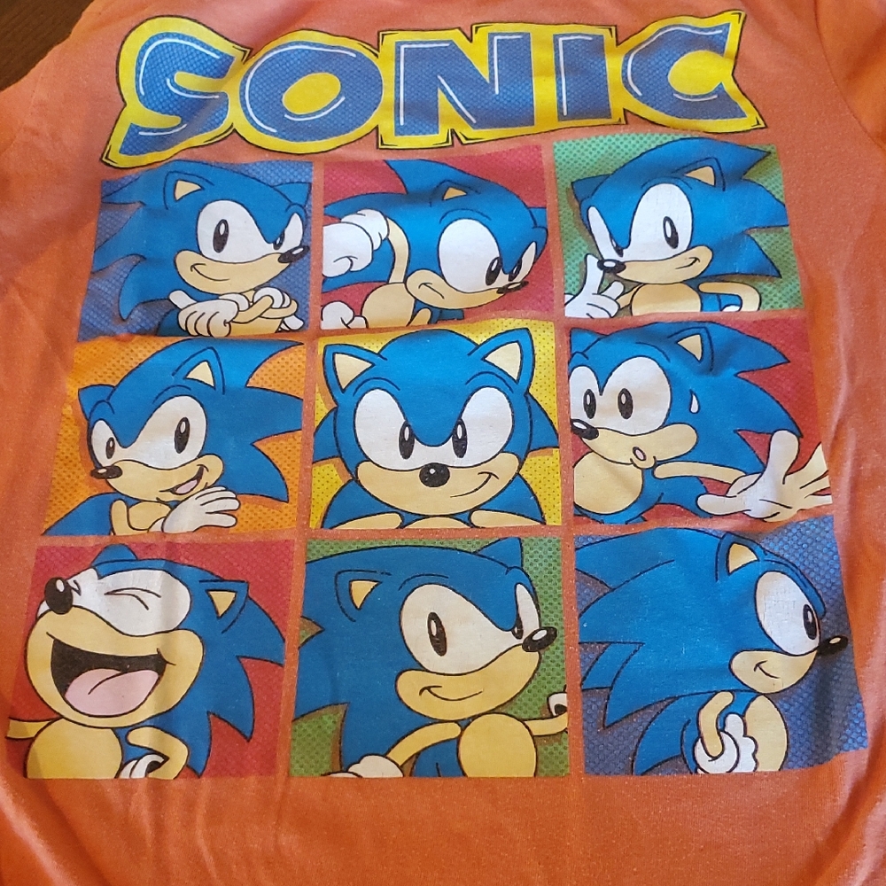 Old Navy Orange Collectabilitees Graphic Tee